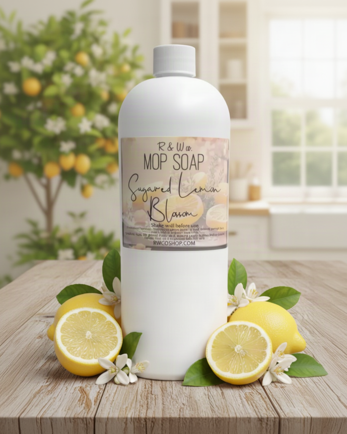 Sugared Lemon Blossom Mop Soap