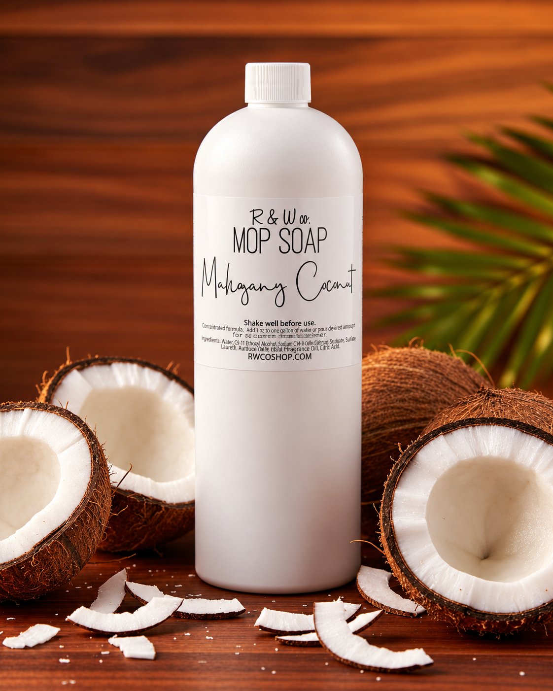 Mahogany Coconut Mop Soap