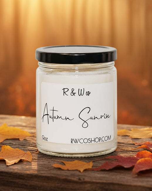 Autumn Sunrise Candle