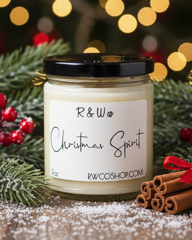 Christmas Spirit Candle