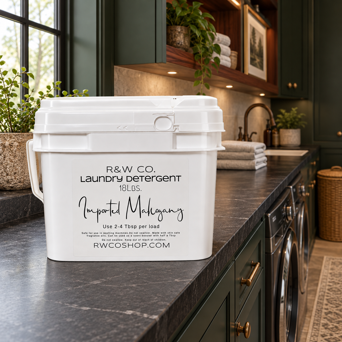 18Lb. Powder Laundry Detergent Bucket