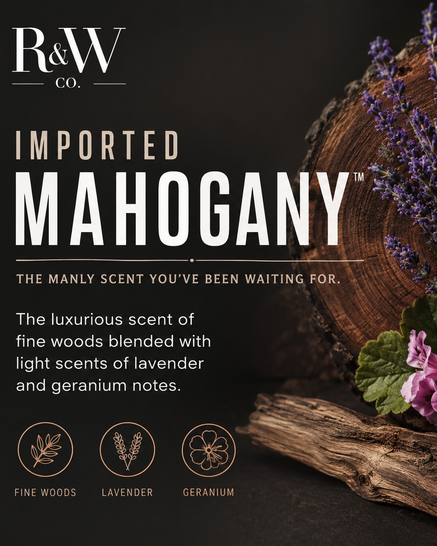 Imported Mahogany Mop Soap