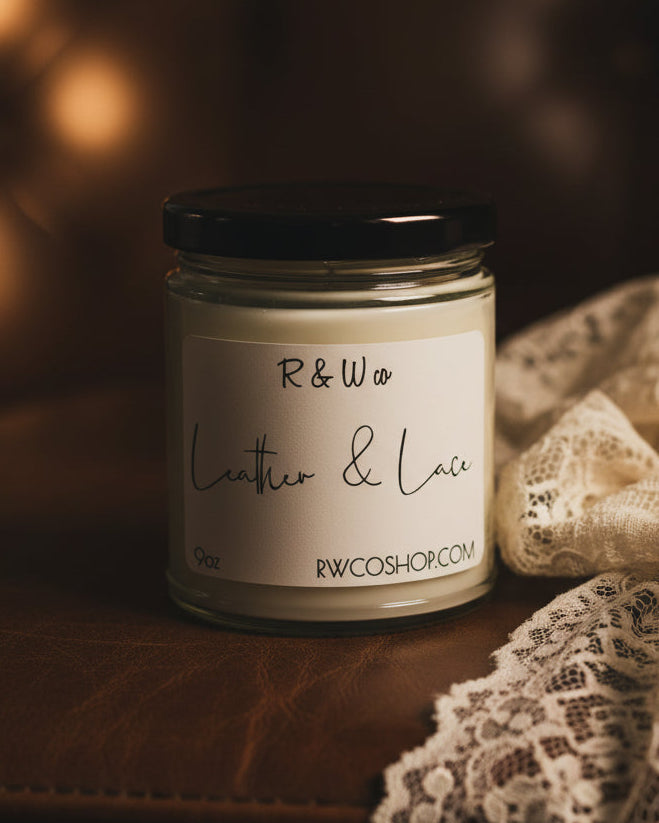 Leather & Lace Candle