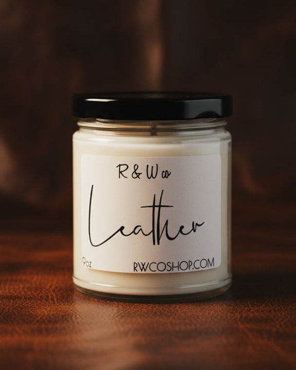 Leather Candle