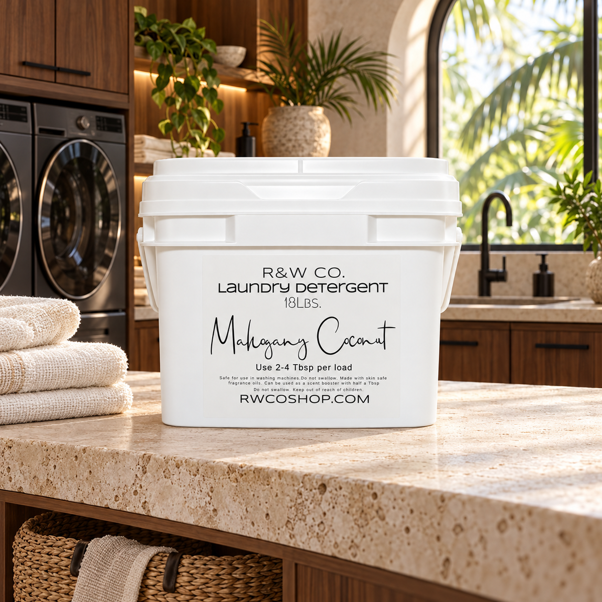 18Lb. Powder Laundry Detergent Bucket