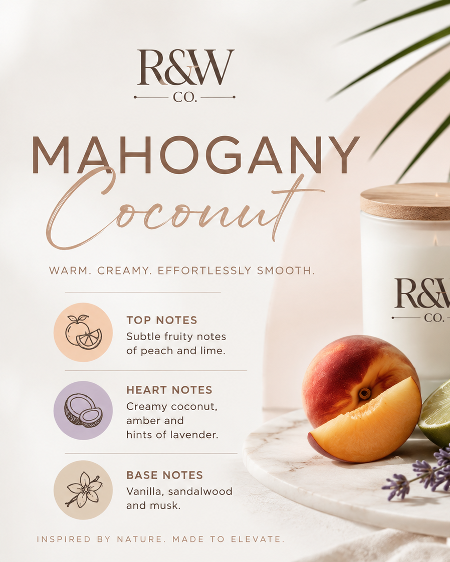 Mahogany Coconut Mop Soap