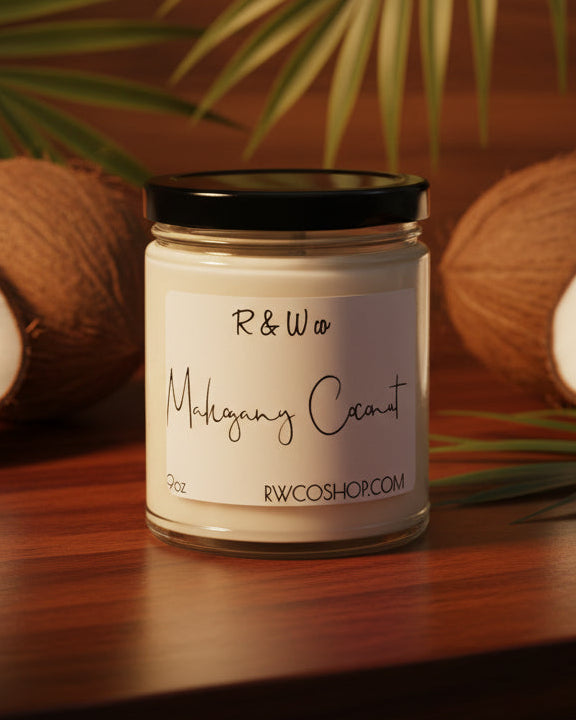 Mahogany Coconut Candle
