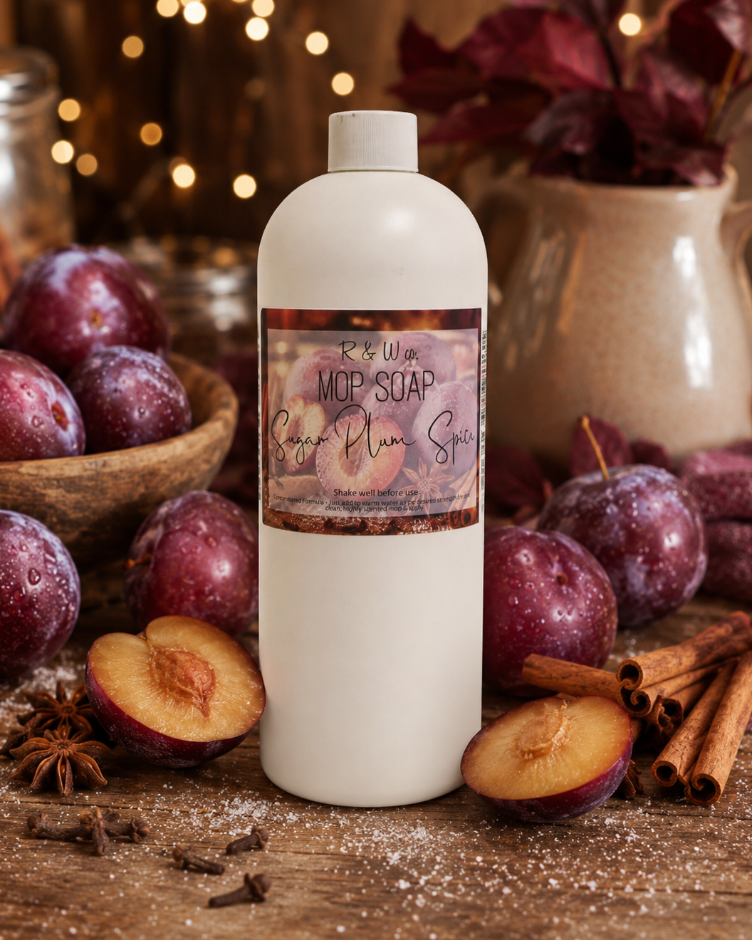 Sugar Plum Spice Mop Soap