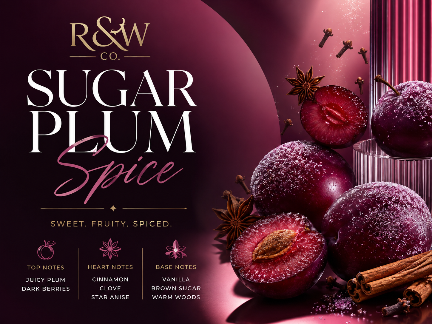 Sugar Plum Spice Mop Soap