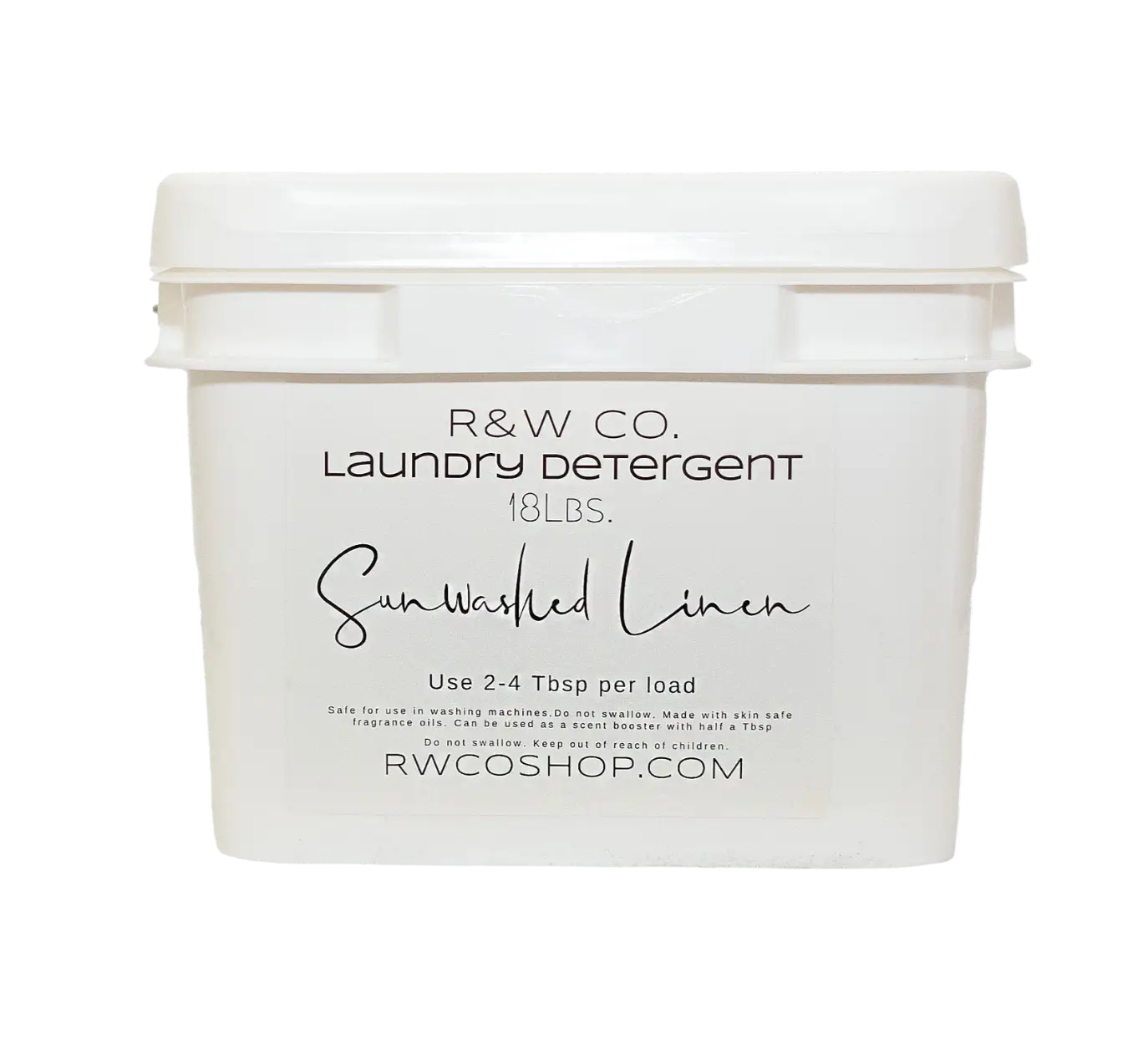 18Lb. Powder Laundry Detergent Bucket