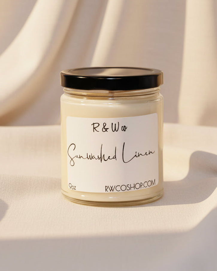 Sunwashed Linen Candle